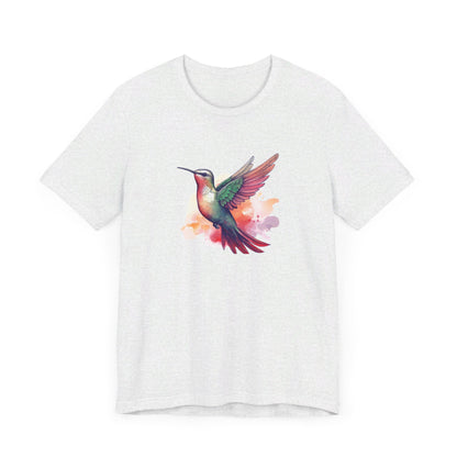 Watercolor Hummingbird T-shirt | Short Sleeve Tee (Unisex)