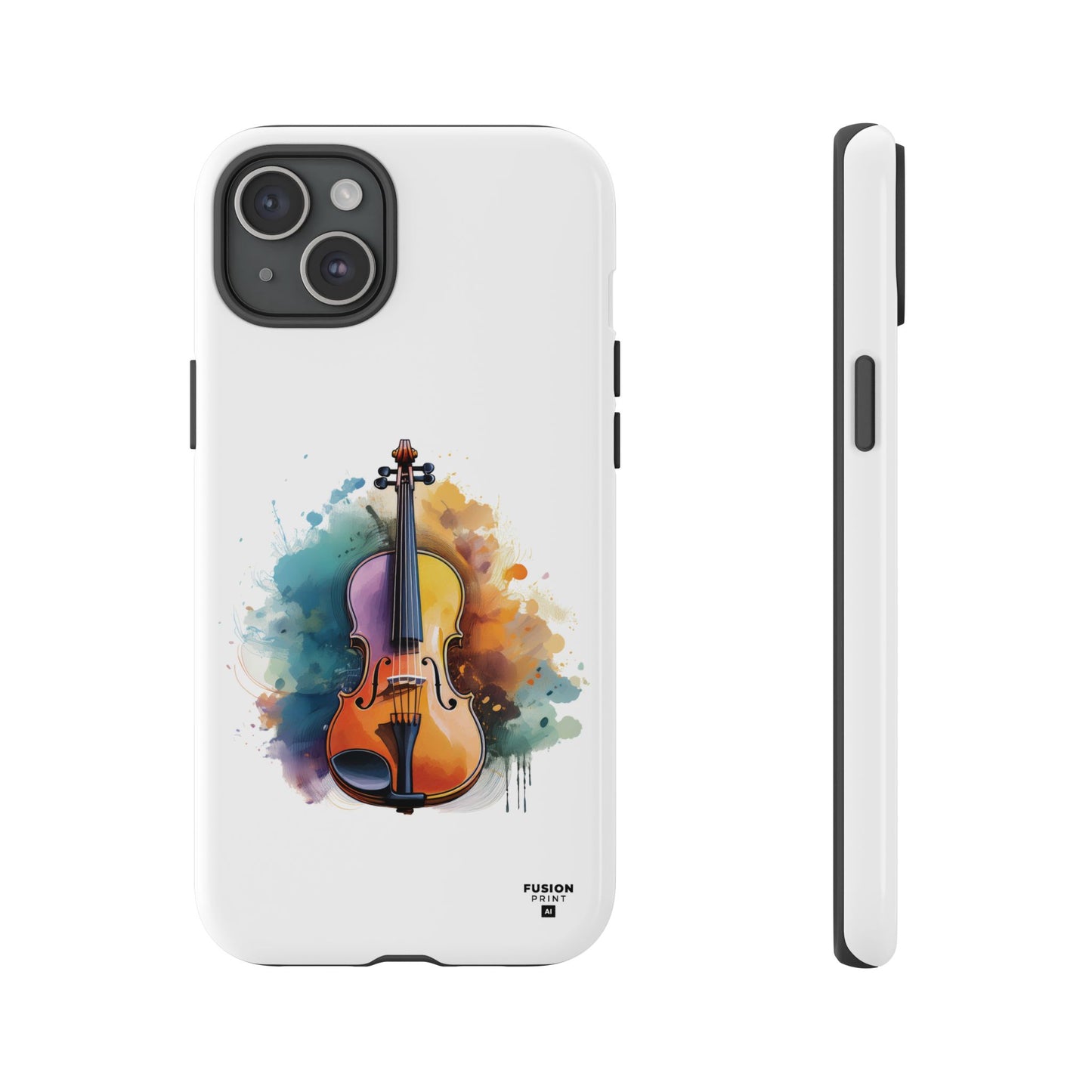 Watercolor Violin Phone Case