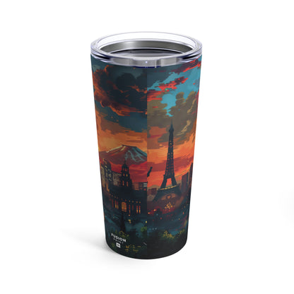 Colorful Cityscape - Tumbler 20oz