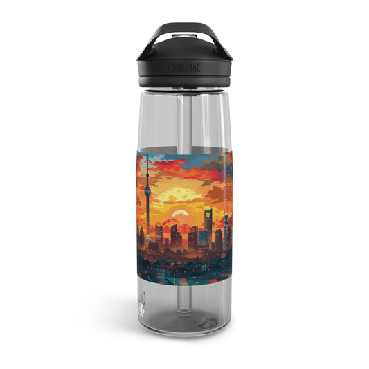 Colorful Cityscape - CamelBak Eddy®  Water Bottle, 20oz\25oz