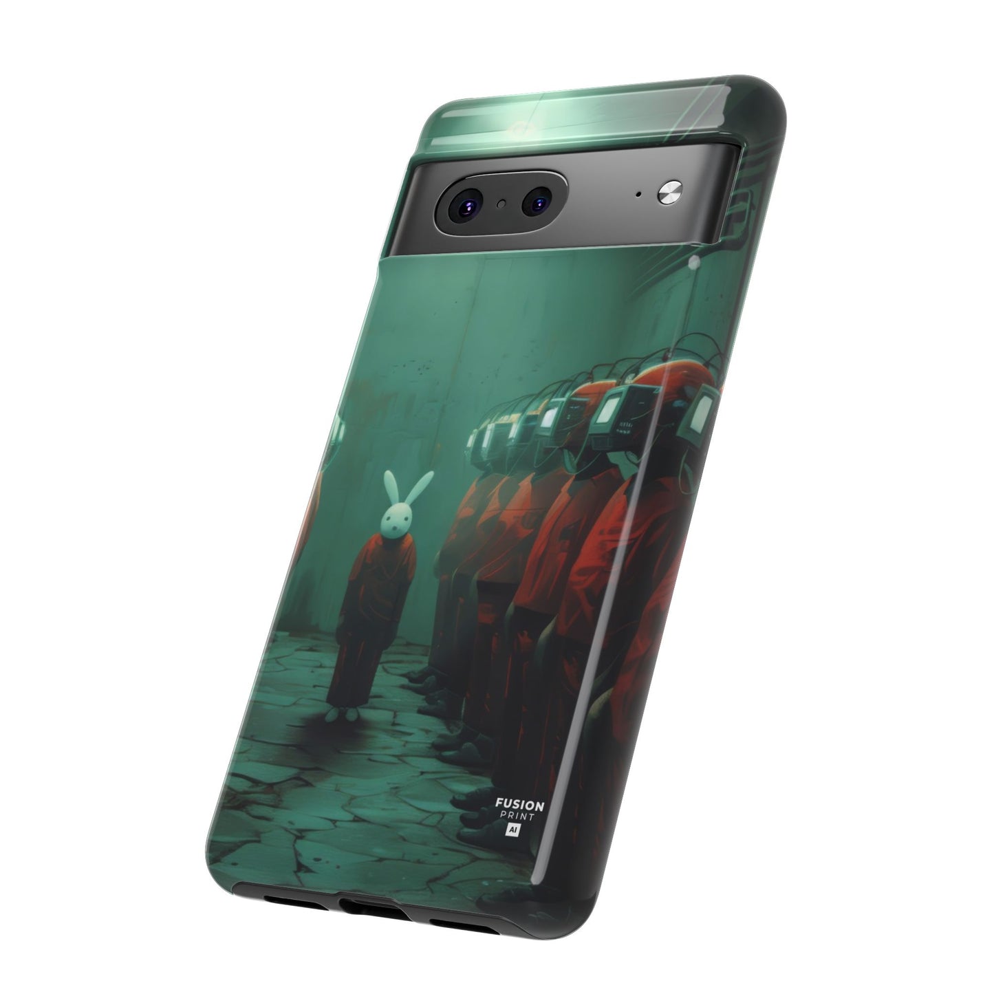 Surreal Computers Take Over Phone Case