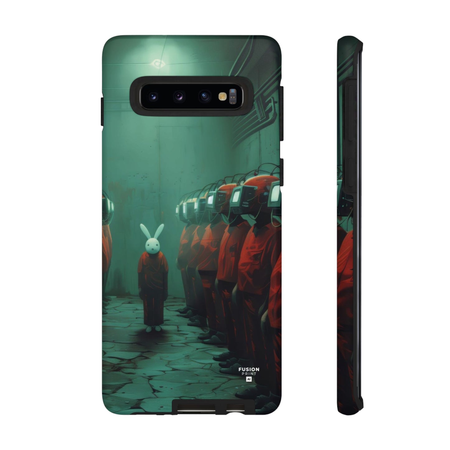 Surreal Computers Take Over Phone Case