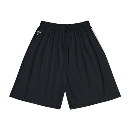 SamurAI Readies for Battle - Men’s Sports Shorts (Black)