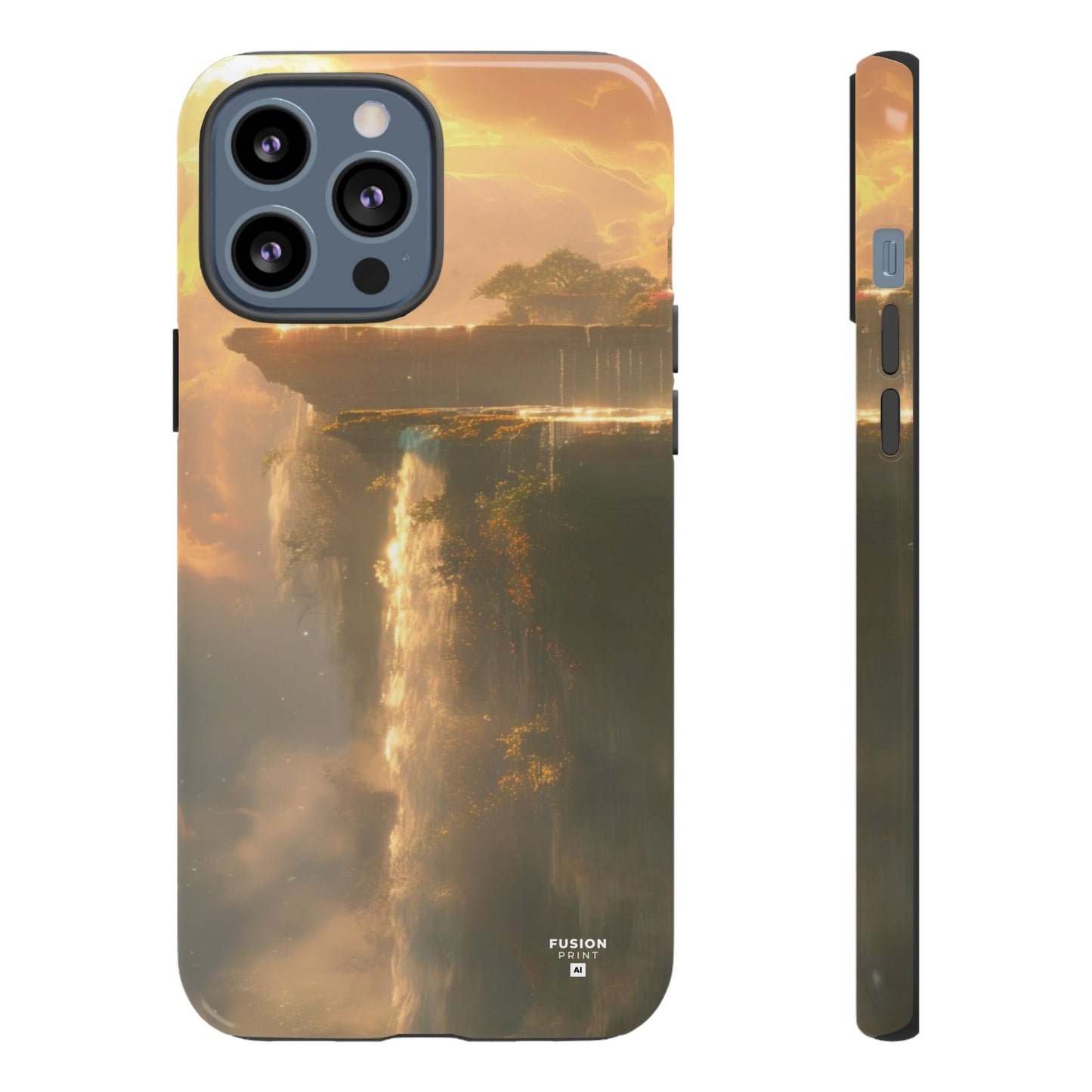 Picturesque Waterfalls Phone Case