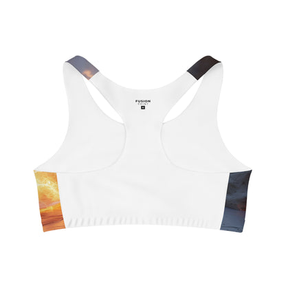 Planet Washed Ashore - Seamless Sports Bra