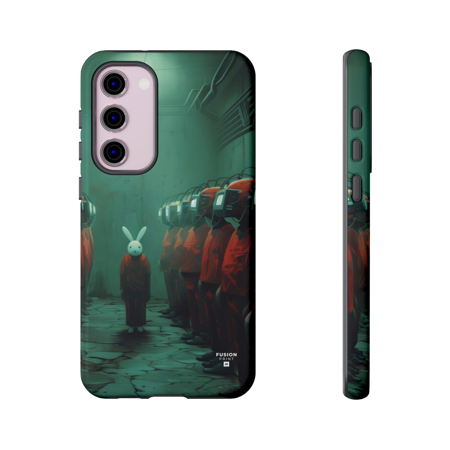 Surreal Computers Take Over Phone Case