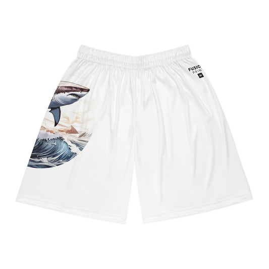 Shark Bite - Basketball Shorts (Unisex)