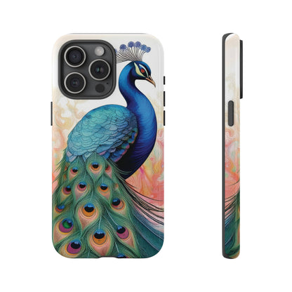 Watercolor Peacock Phone Case