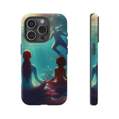 Deep Sea Reflection Phone Case