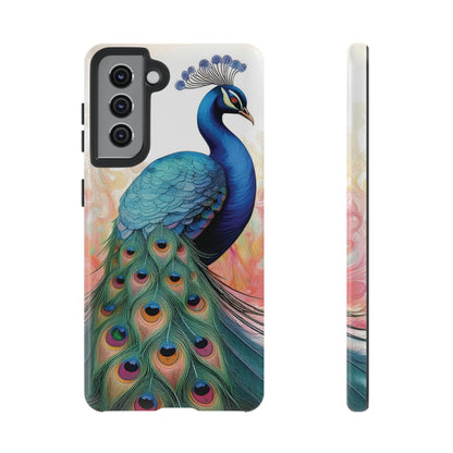 Watercolor Peacock Phone Case