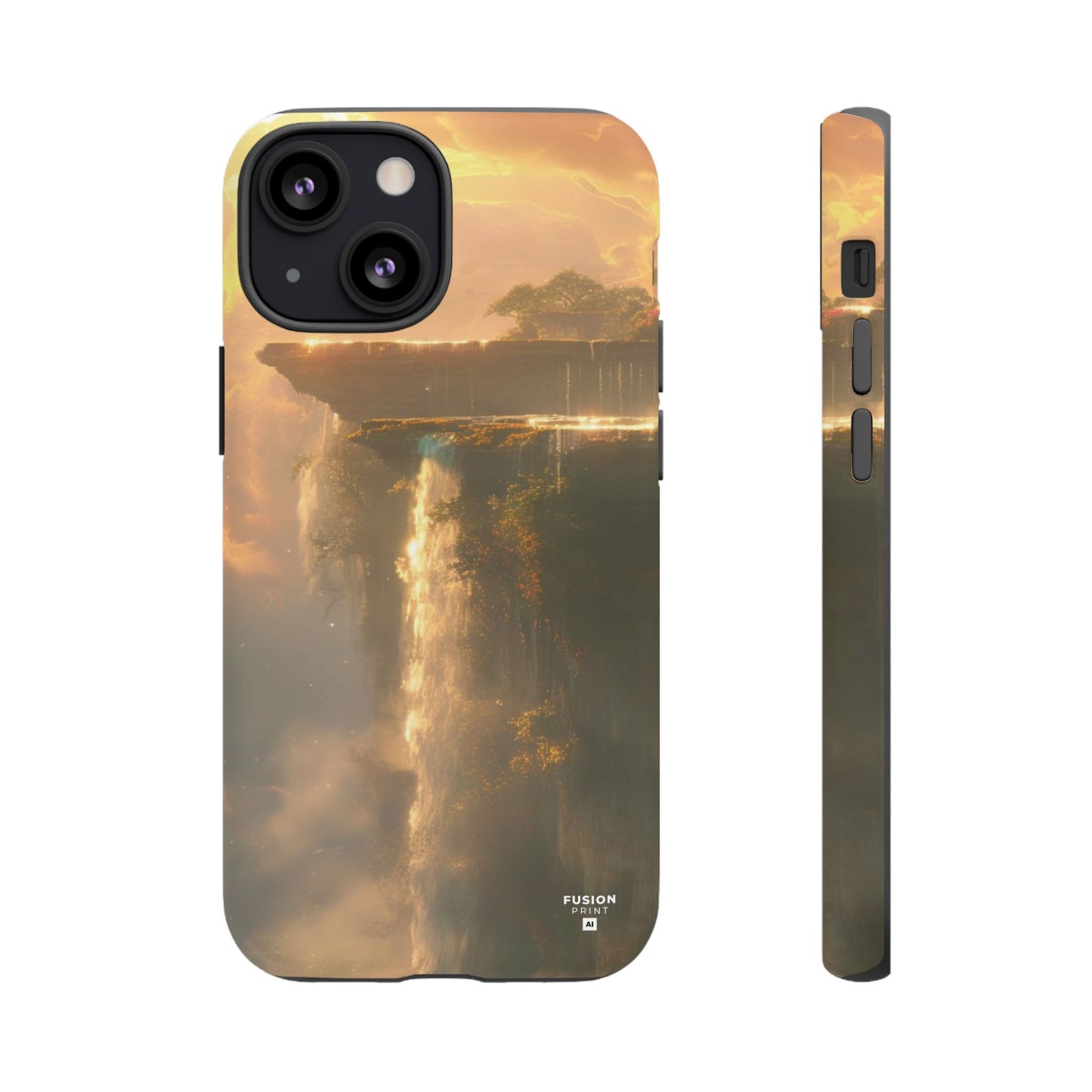 Picturesque Waterfalls Phone Case