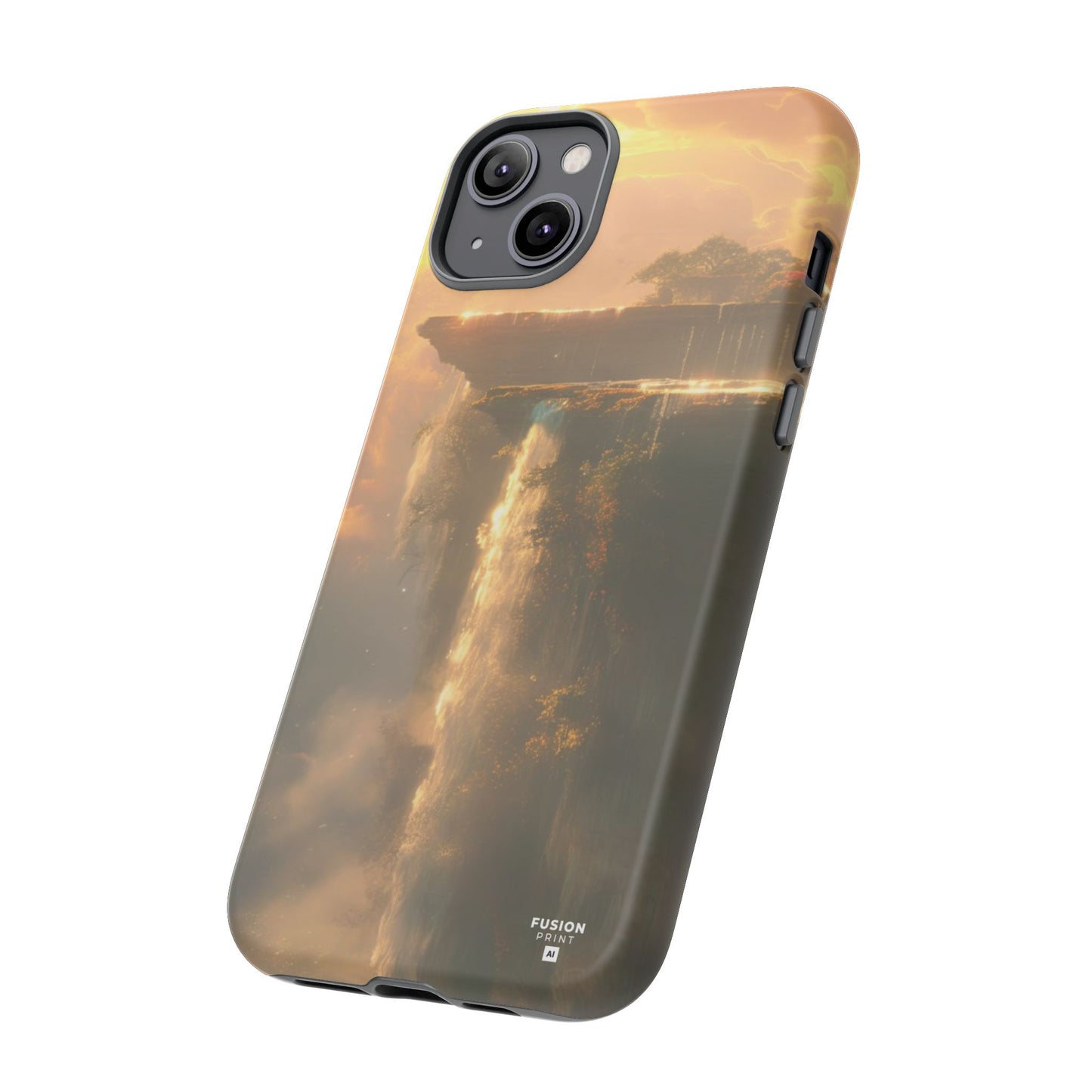 Picturesque Waterfalls Phone Case