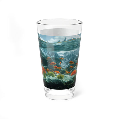 Under the Sea - Mixing Glass, 16oz