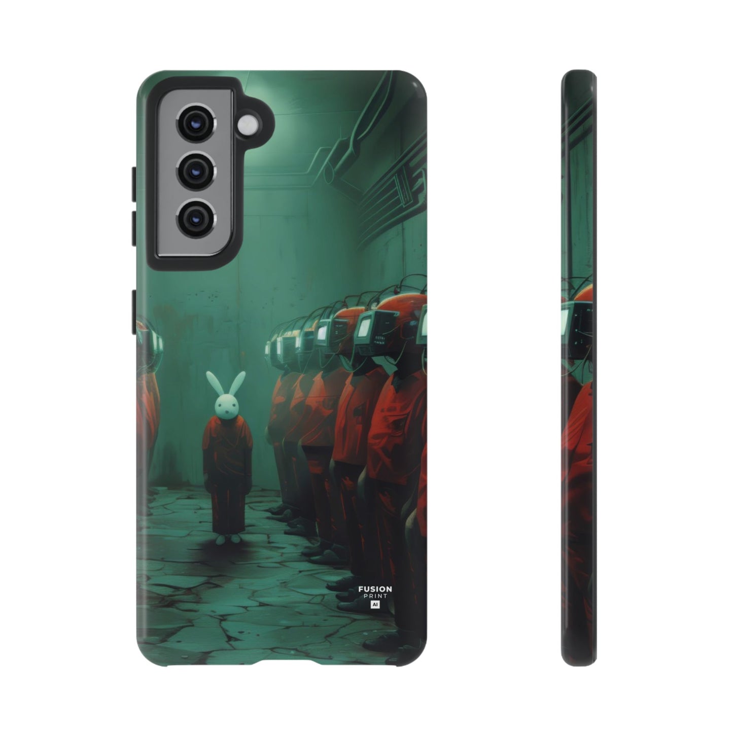 Surreal Computers Take Over Phone Case