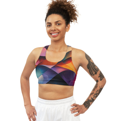 Color Wave - Seamless Sports Bra