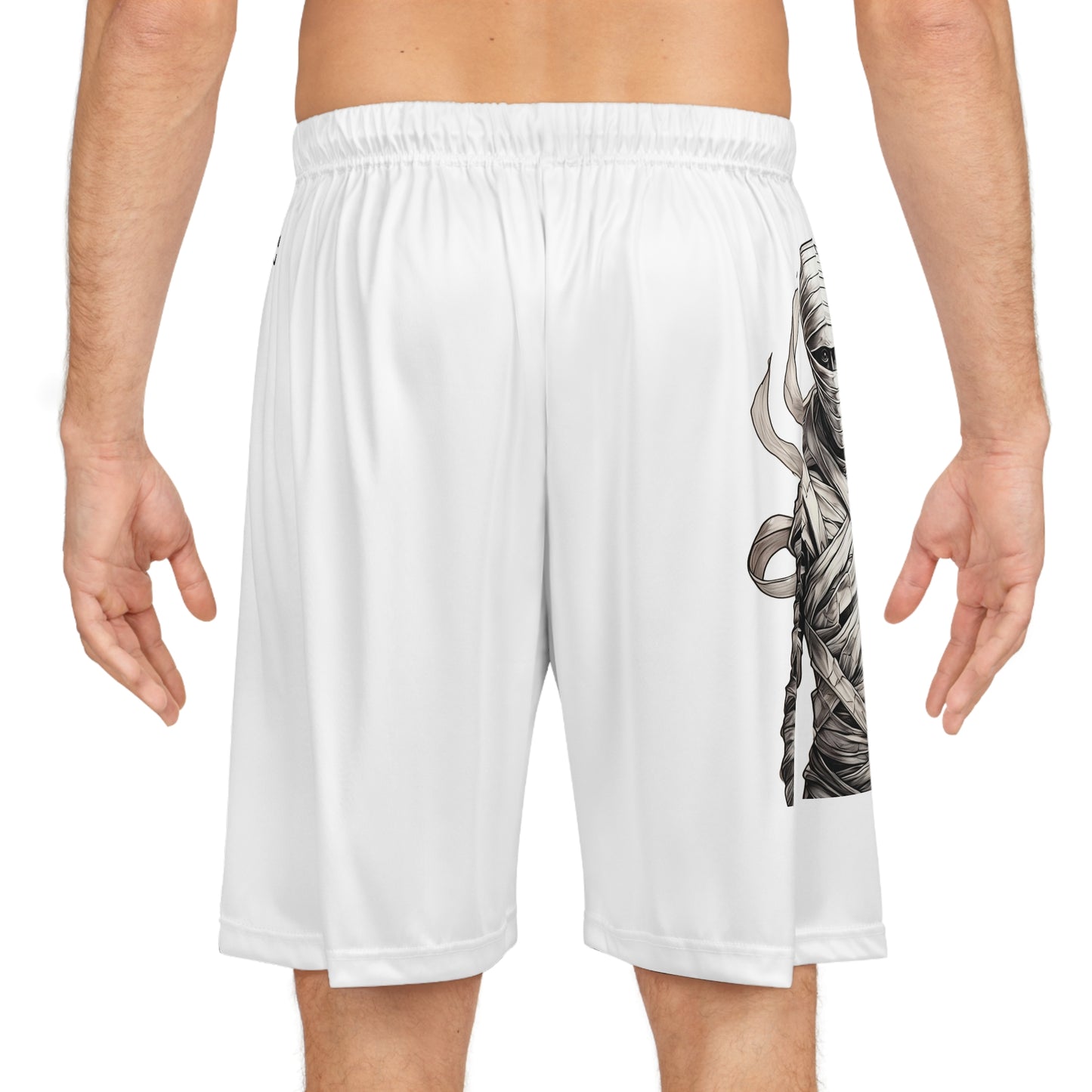 Mummy Unravels - Basketball Shorts (Unisex)