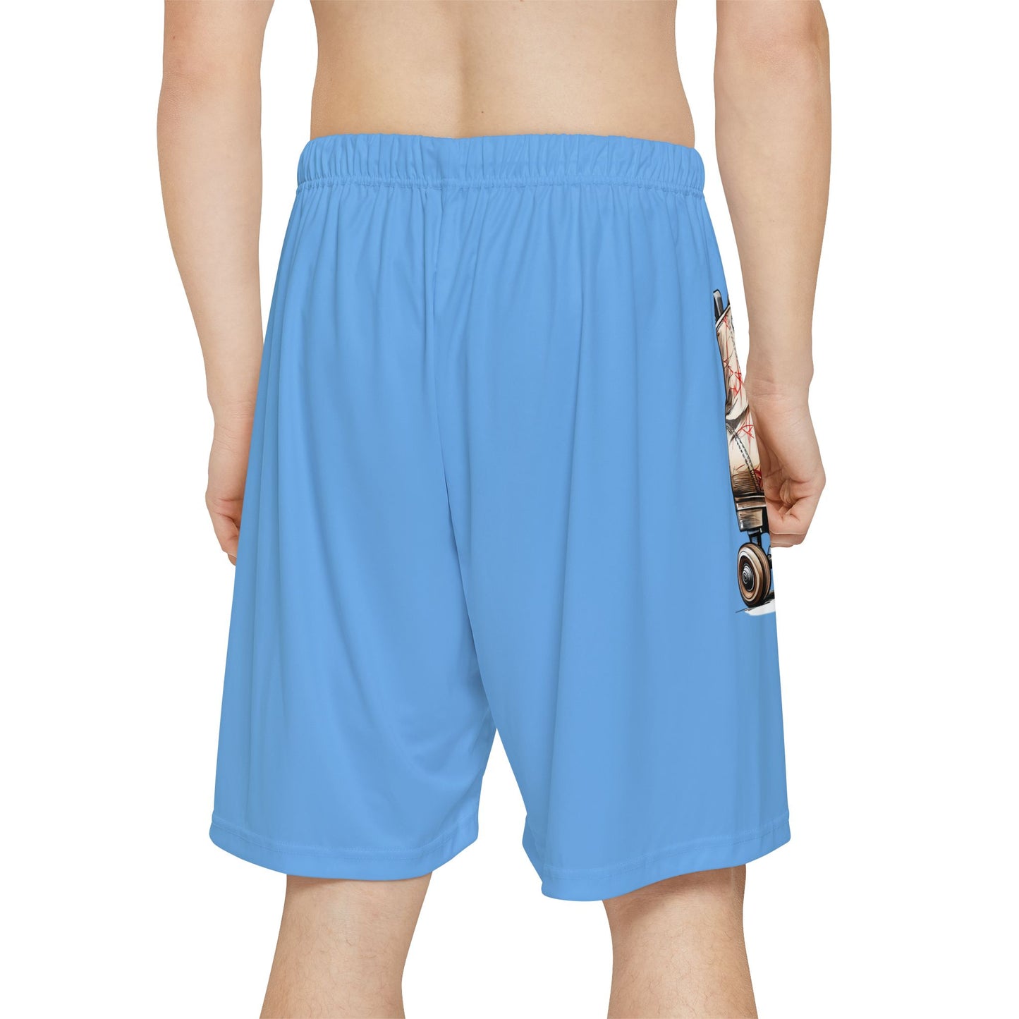 Roller Derby - Men’s Sports Shorts (Blue)