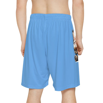 Roller Derby - Men’s Sports Shorts (Blue)