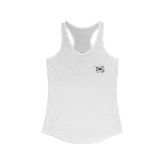 Airplane in the Sky | Women's Ideal Racerback Tank