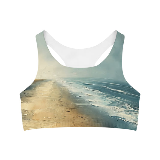 Beachfront Property - Seamless Sports Bra