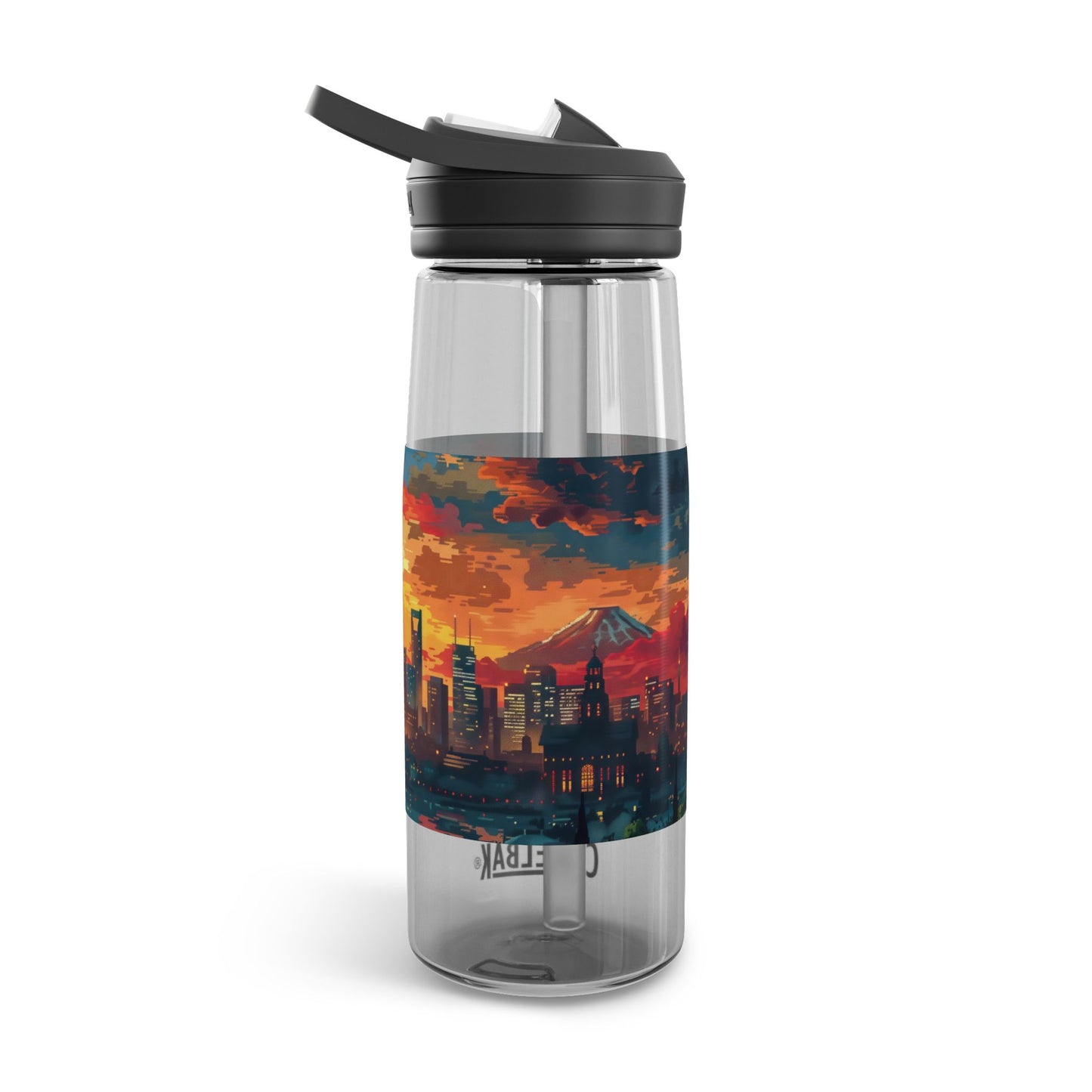 Colorful Cityscape - CamelBak Eddy®  Water Bottle, 20oz\25oz