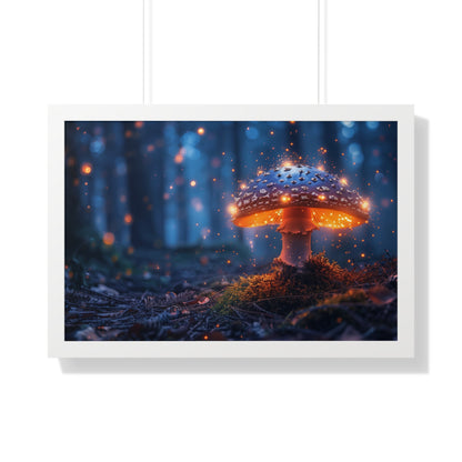 Magical Mushroom - Framed Horizontal Poster