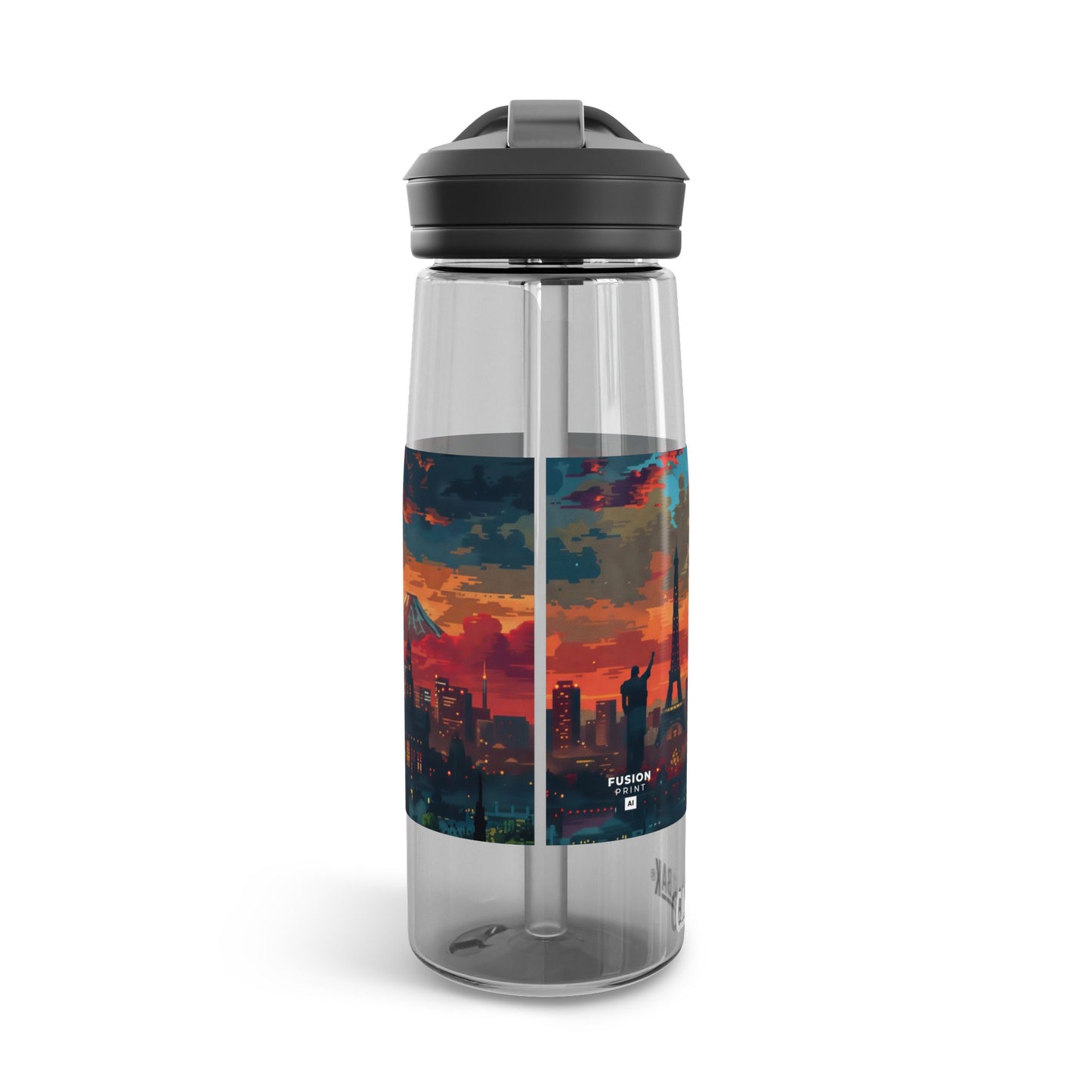 Colorful Cityscape - CamelBak Eddy®  Water Bottle, 20oz\25oz