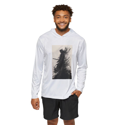 SamurAI - Men's Sports Warmup Hoodie (AOP)