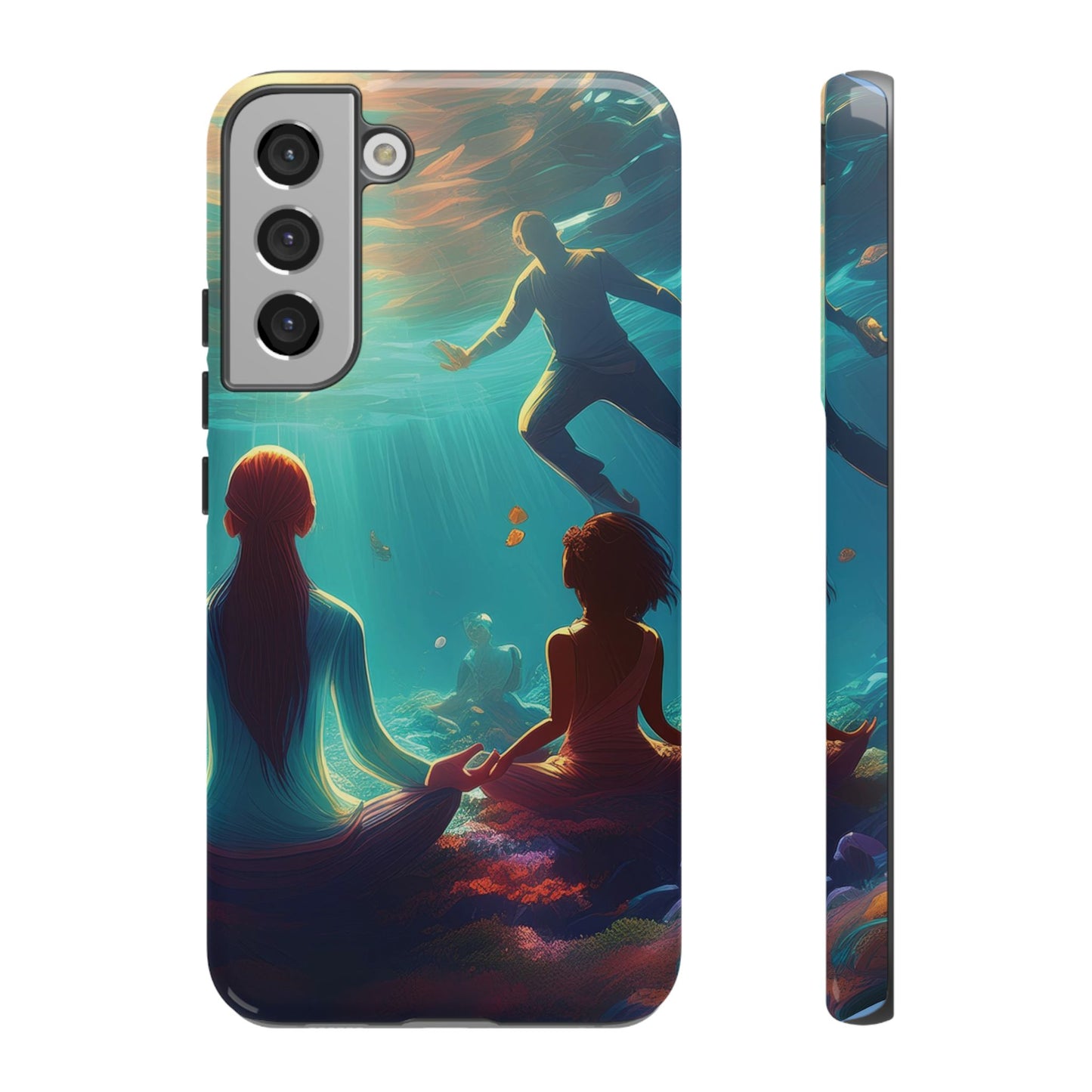 Deep Sea Reflection Phone Case