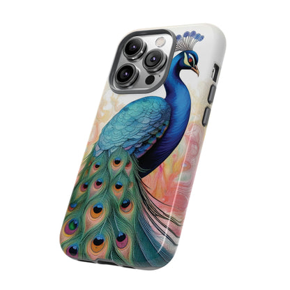 Watercolor Peacock Phone Case