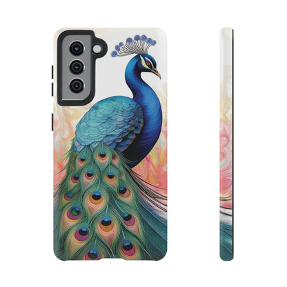 Watercolor Peacock Phone Case