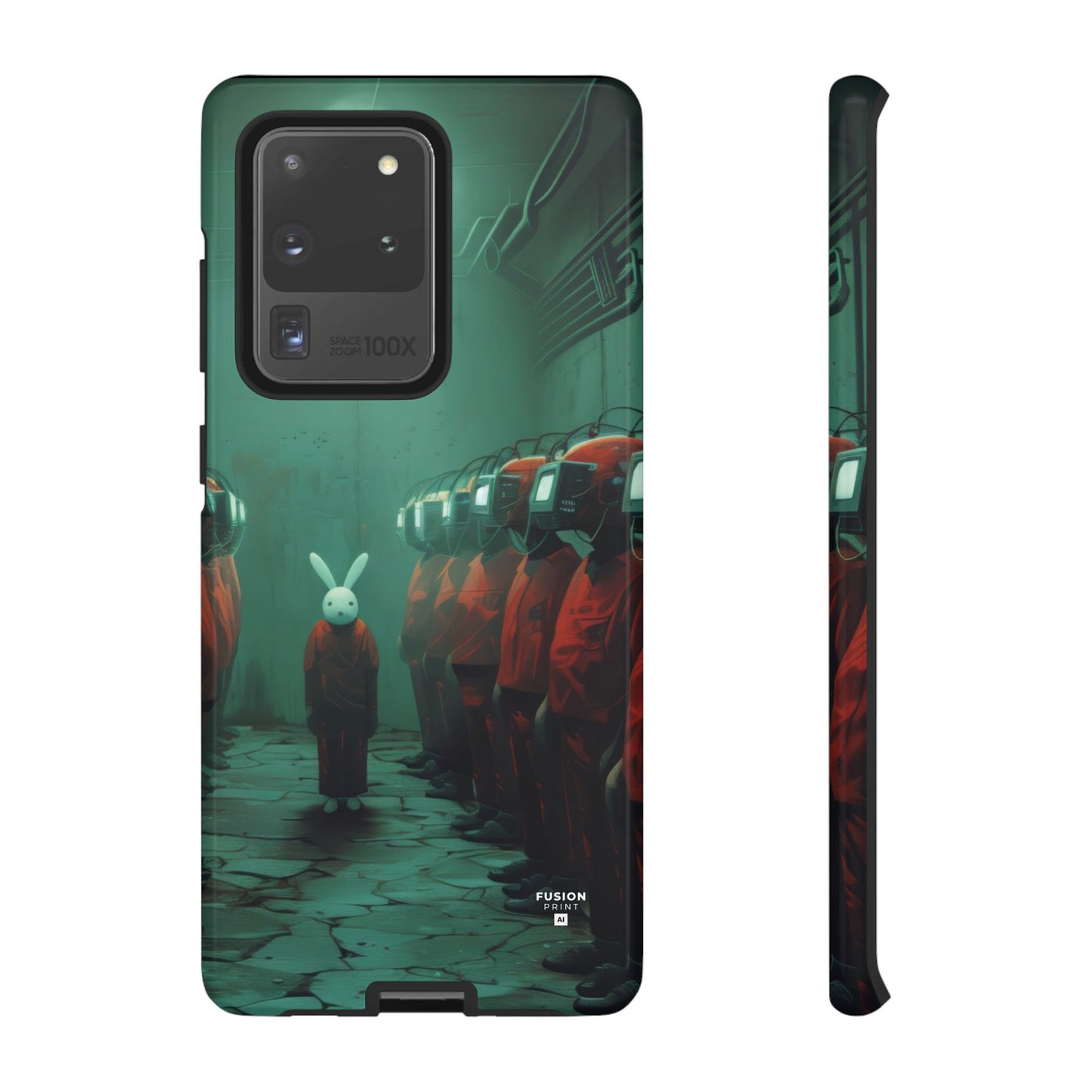 Surreal Computers Take Over Phone Case