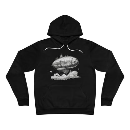 Steampunk Blimp - Unisex Sponge Fleece Pullover Hoodie