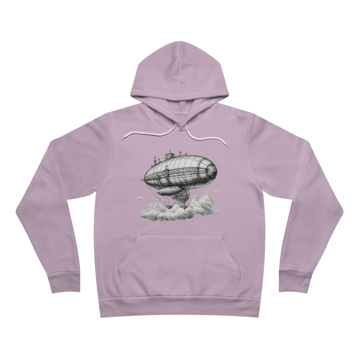 Steampunk Blimp - Unisex Sponge Fleece Pullover Hoodie