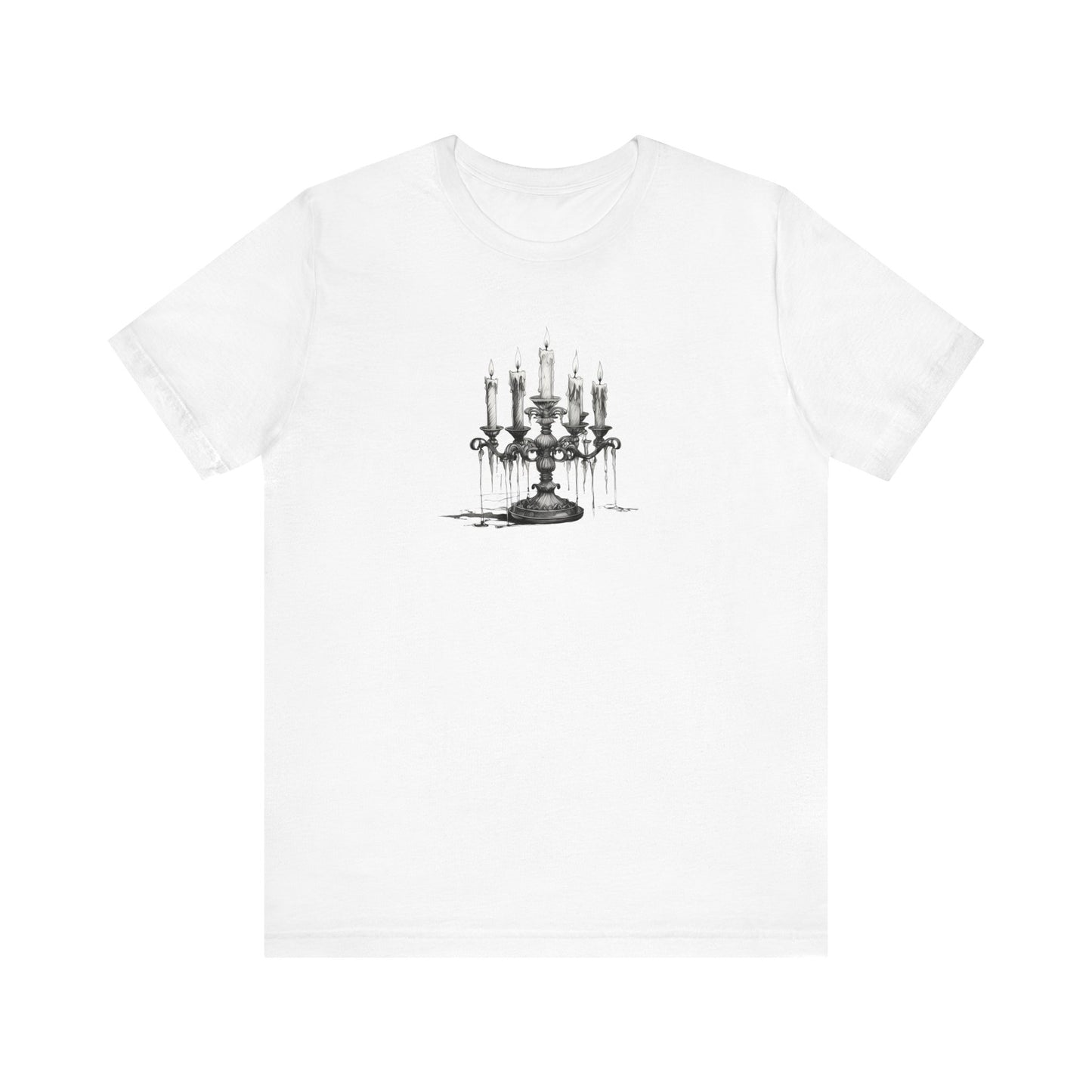 Wax & Wayne Candelabra T-shirt | Short Sleeve Tee (Unisex)