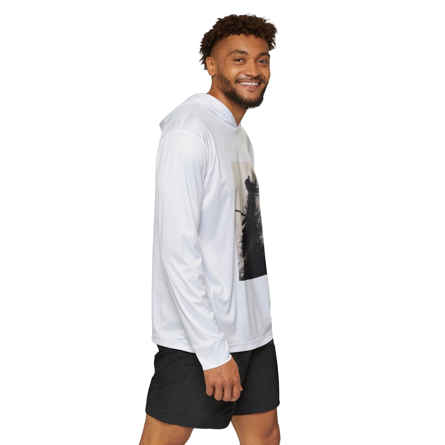 SamurAI - Men's Sports Warmup Hoodie (AOP)