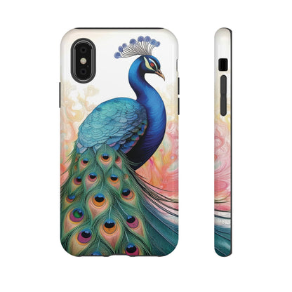 Watercolor Peacock Phone Case