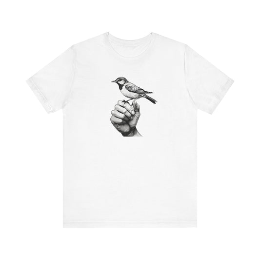 Bird on a Hand | Short Sleeve Tee (Unisex)