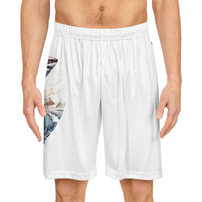 Shark Bite - Basketball Shorts (Unisex)