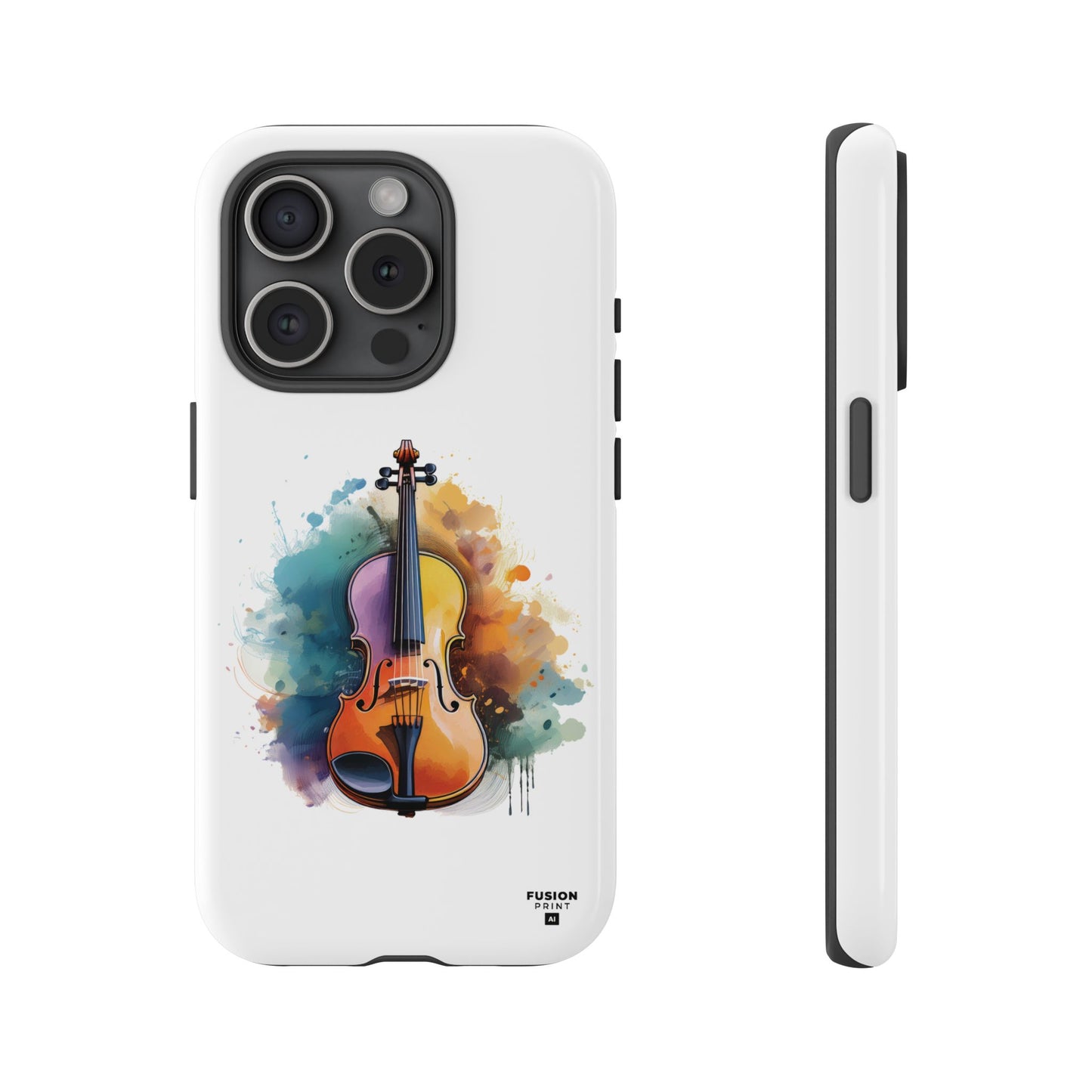 Watercolor Violin Phone Case