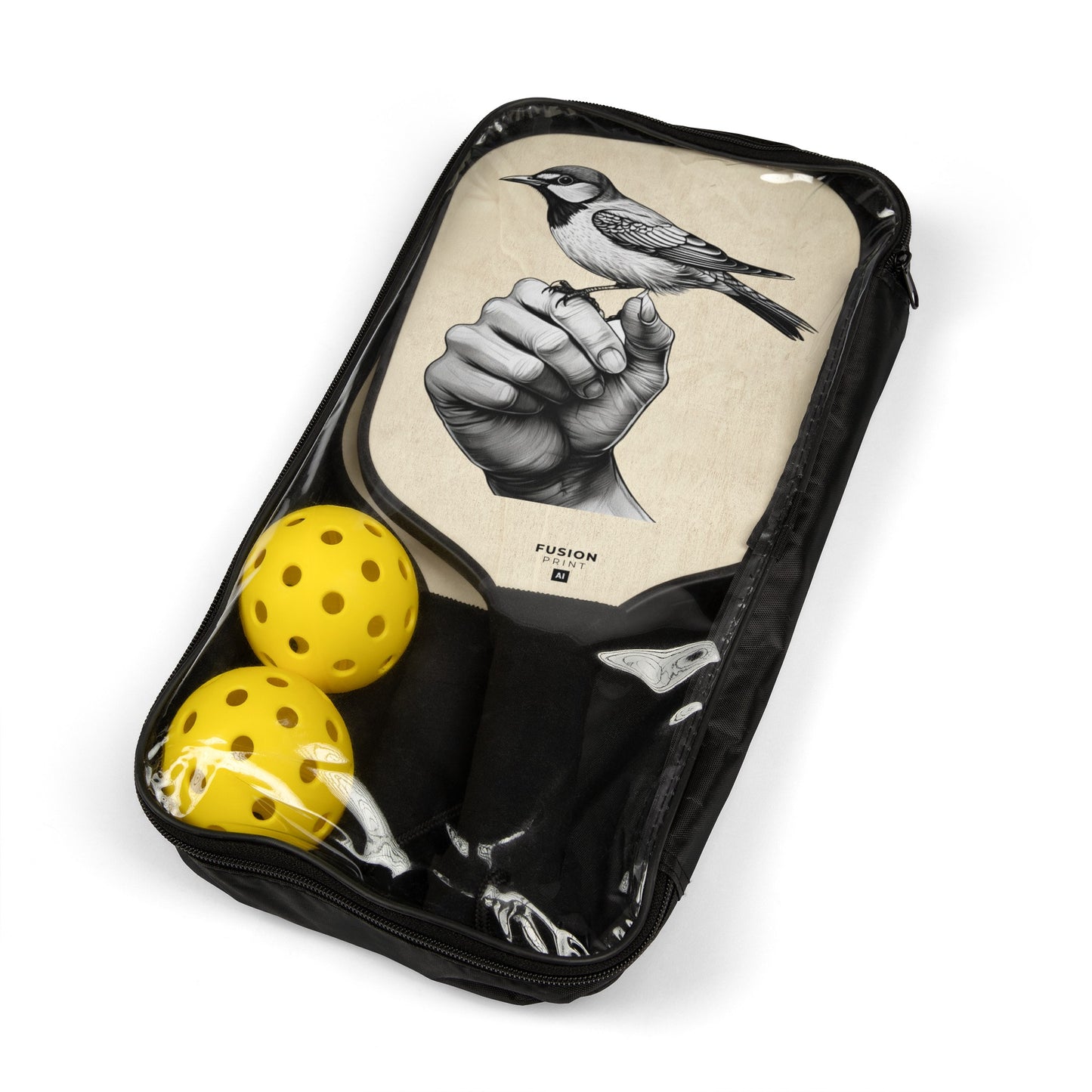 Bird on a Hand Pickleball Kit