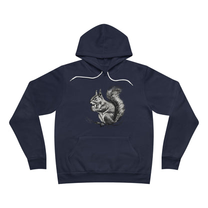 Squirrel and a Nut - Unisex Sponge Fleece Pullover Hoodie