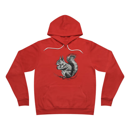 Squirrel and a Nut - Unisex Sponge Fleece Pullover Hoodie