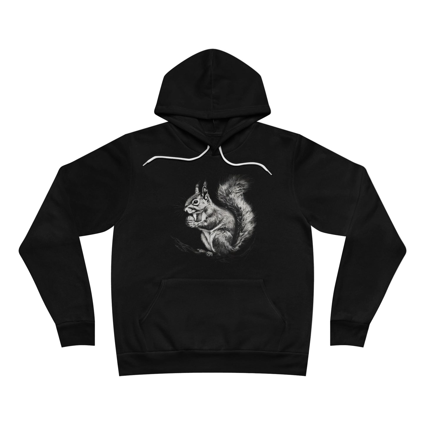 Squirrel and a Nut - Unisex Sponge Fleece Pullover Hoodie