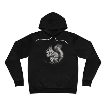 Squirrel and a Nut - Unisex Sponge Fleece Pullover Hoodie