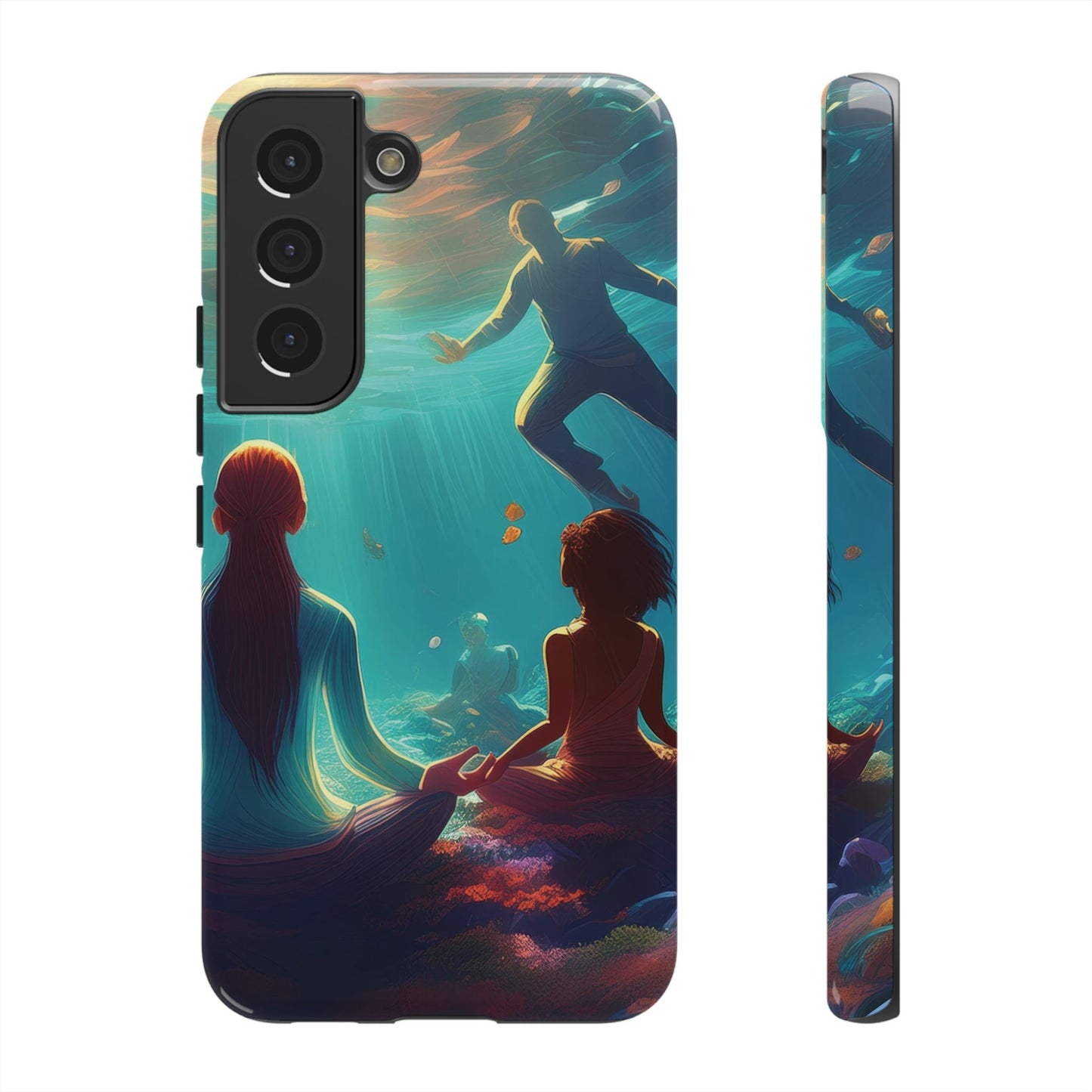 Deep Sea Reflection Phone Case