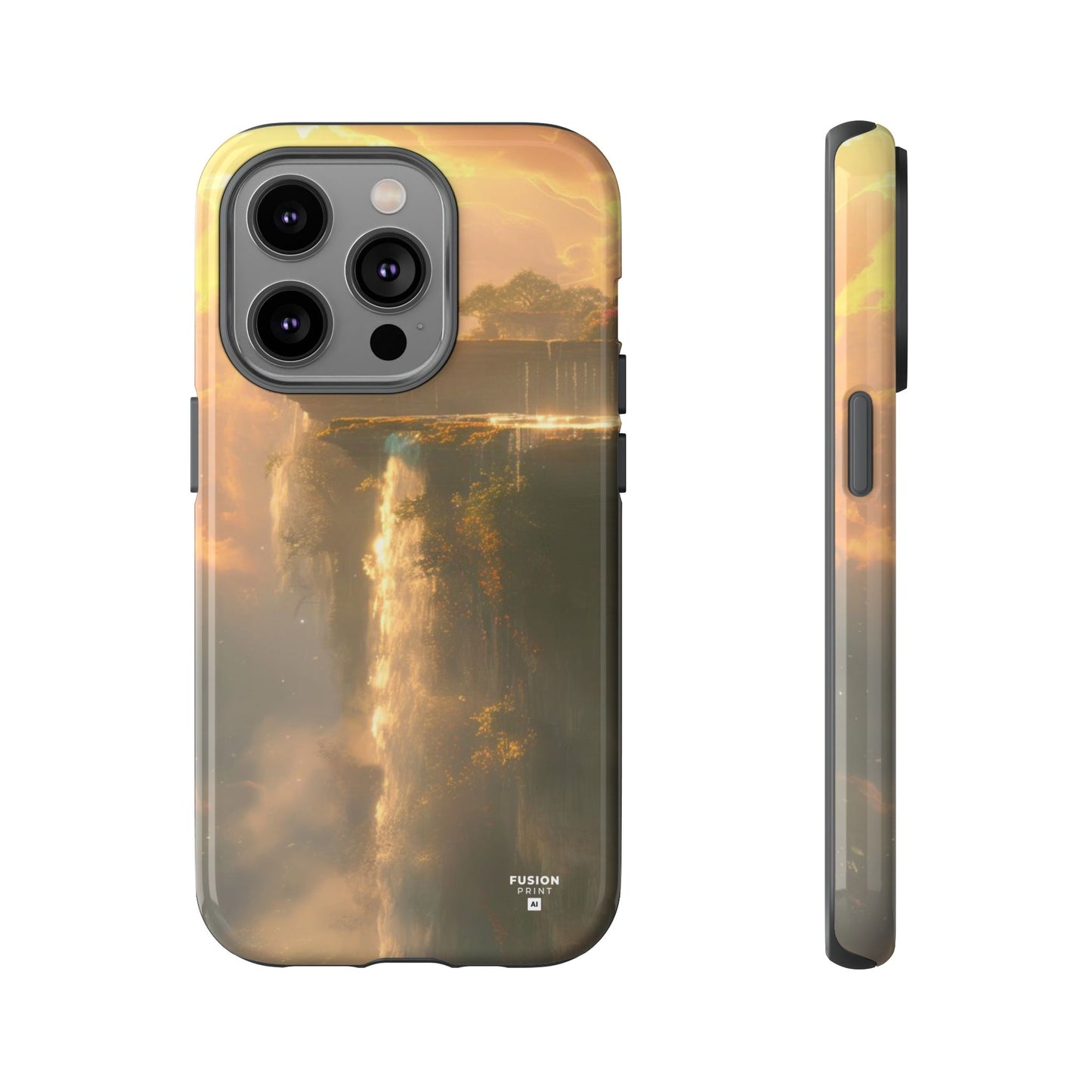 Picturesque Waterfalls Phone Case