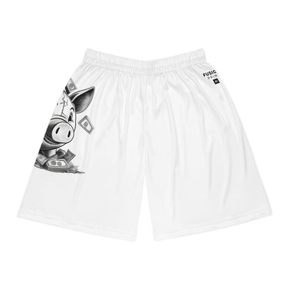 Broken Piggy Bank - Basketball Shorts (Unisex)