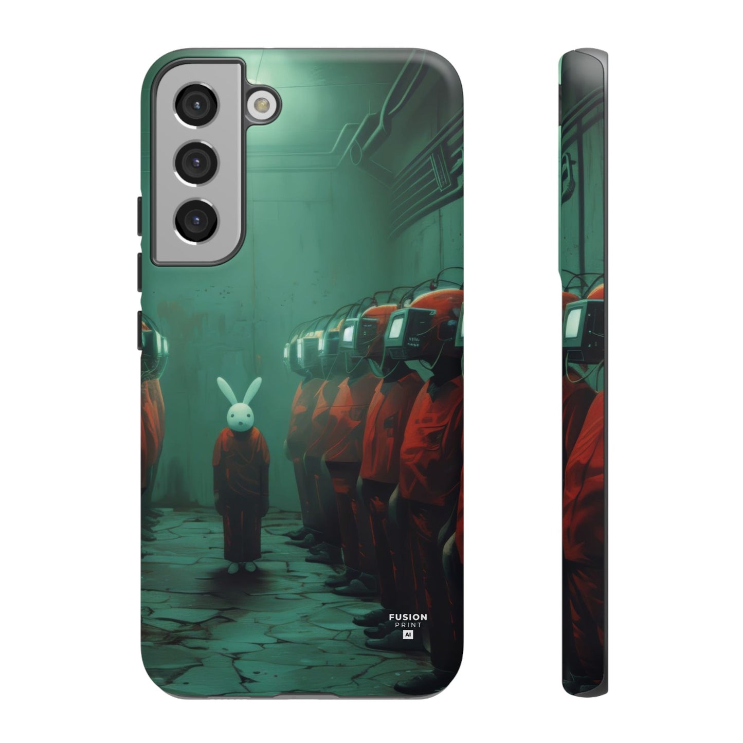 Surreal Computers Take Over Phone Case