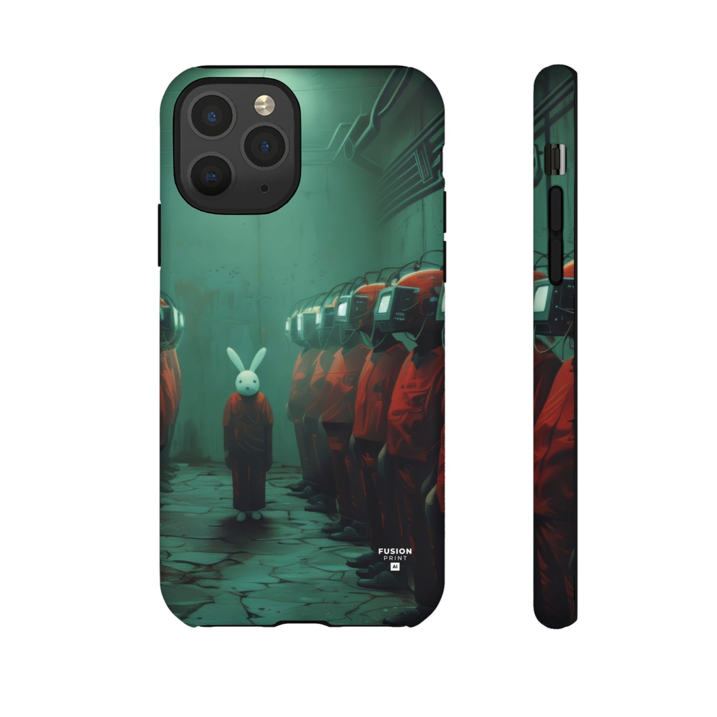 Surreal Computers Take Over Phone Case